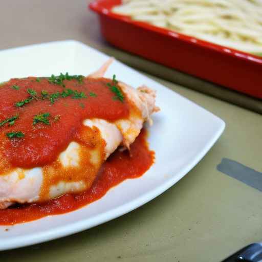 Мой цыпленок пармезан